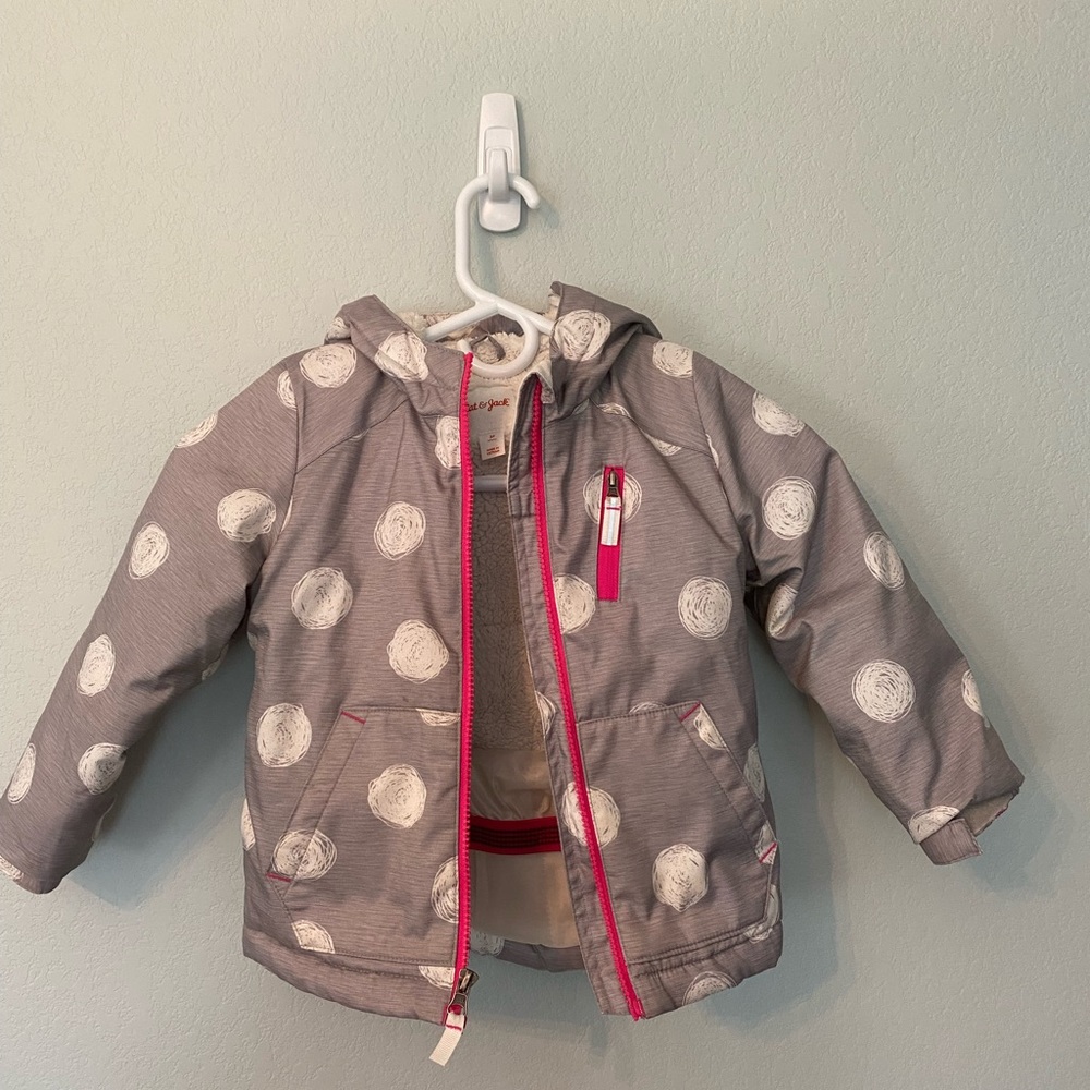 Cat &Jack girls 3T winter coat